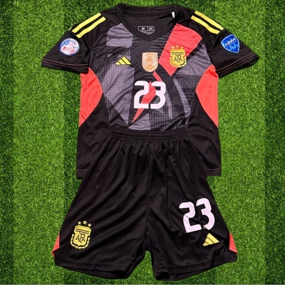 adidas Other - Argentina Goalkeeper Dibu E.Martinez Copa America champions kids set